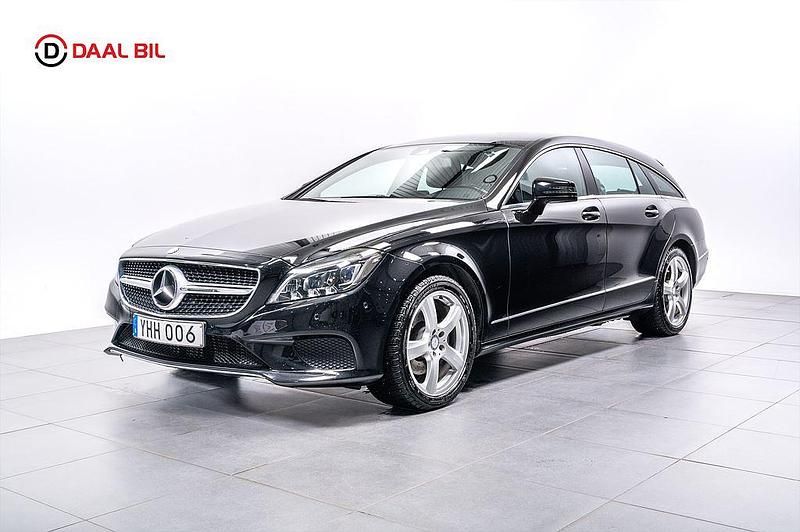 Begagnad Mercedes CLS250 Shooting Brake 2017 Svart Kombi