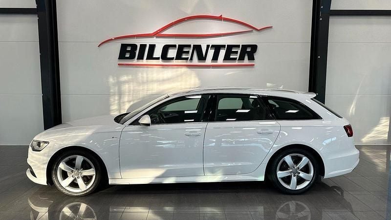 Vit Begagnad 2016 Audi A6 S-Line Kombi | 169 800 kr (Marknadspris) - Bild 1/4