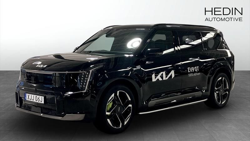 Svart Begagnad 2025 Kia EV9 GT SUV | 939 900 kr - Bild 1/4