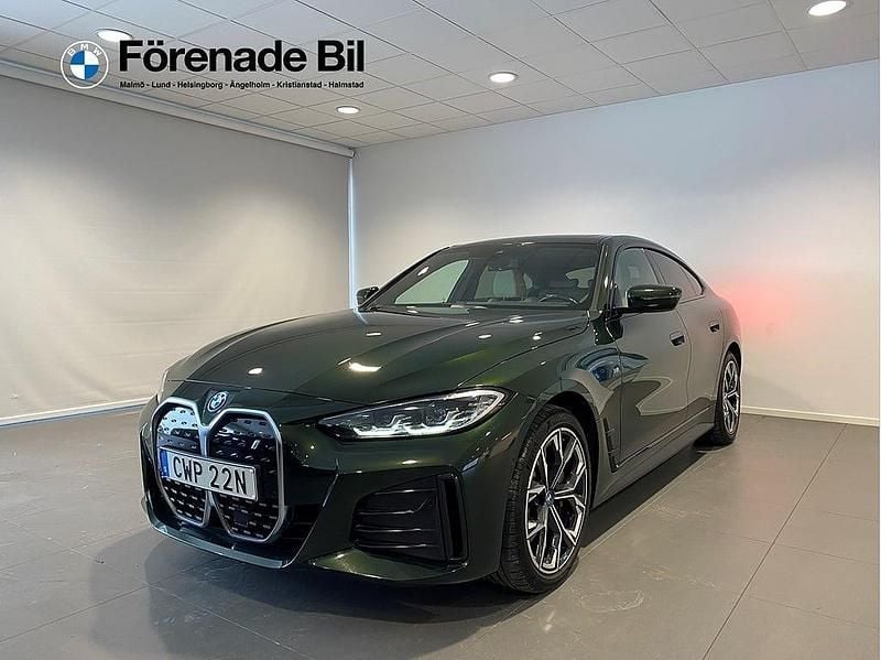Begagnad BMW i4 M Sport 250 kW (340 HK) 2023 Grön Sedan
