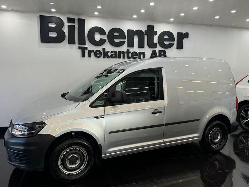 Silver Begagnad 2017 VW Caddy Minibuss | 79 900 kr (Bra pris) - Bild 1/4