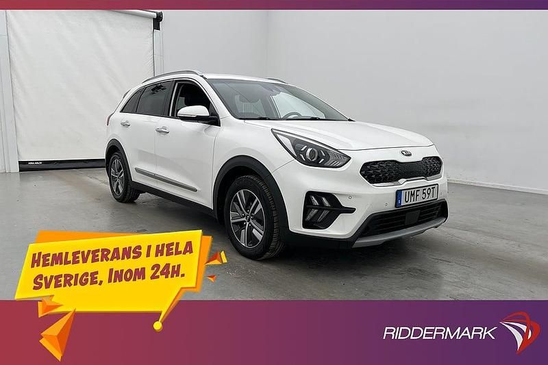 Vit Begagnad 2020 Kia Niro Advance SUV | 194 800 kr (Bra pris) - Bild 1/3