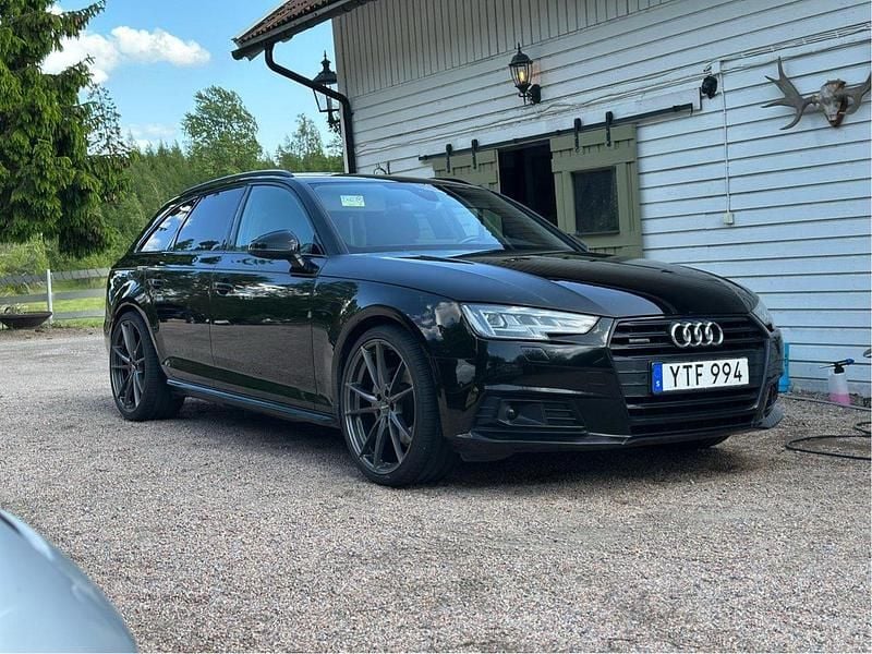 Svart Begagnad 2018 Audi A4 Proline Kombi | 204 900 kr (Marknadspris) - Bild 1/4