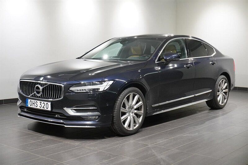 Mörkblå (mblå) Begagnad 2016 Volvo S90 Inscription Sedan | 289 800 kr (Marknadspris) - Bild 1/2