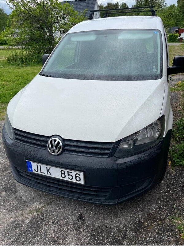 Vit Begagnad 2011 VW Caddy Minibuss | 45 000 kr (Marknadspris) - Bild 1/4