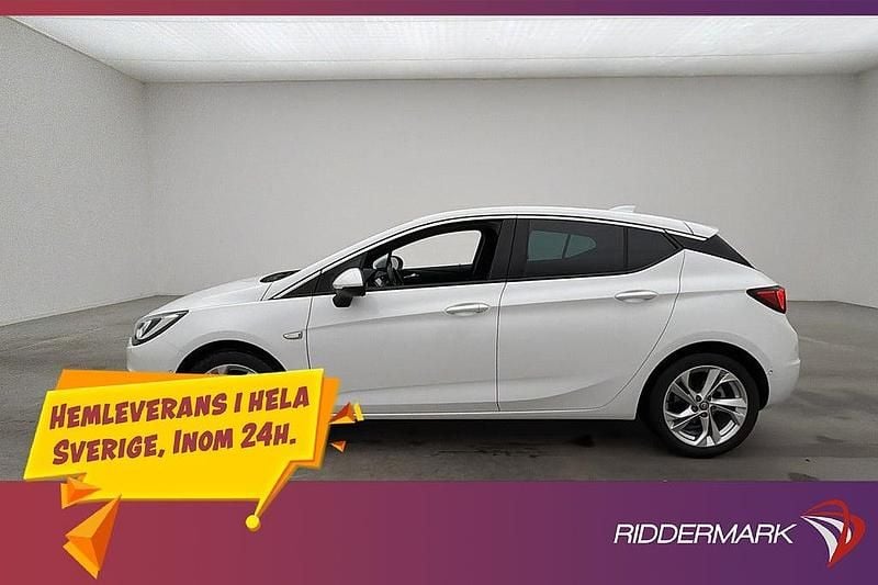 Vit Begagnad 2017 Opel Astra Dynamic Halvkombi | 149 900 kr (Marknadspris) - Bild 1/3
