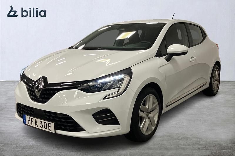 Vit Begagnad 2022 Renault Clio V Zen Halvkombi | 134 900 kr (Bra pris) - Bild 1/3
