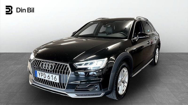 Mytsvart metallic Begagnad 2018 Audi A4 Allroad Comfort Kombi | 249 900 kr (Marknadspris) - Bild 1/4