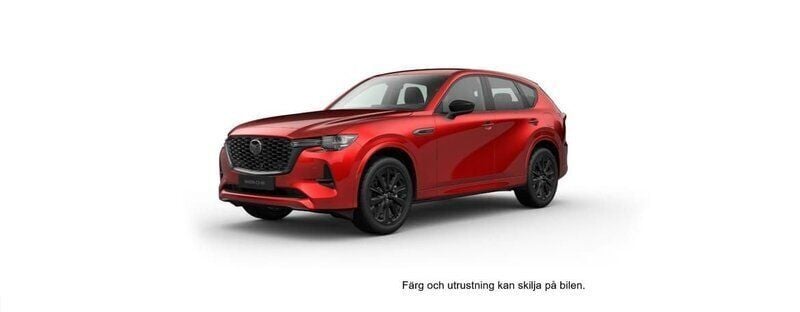 Röd Ny 2025 Mazda CX-60 Homura-Line SUV | 601 900 kr (Marknadspris) - Bild 1/3