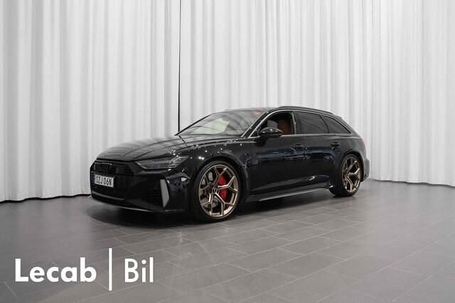 Mytsvart metallic Begagnad 2024 Audi RS6 Performance Kombi | 1 369 500 kr (Bra pris) - Bild 1/4
