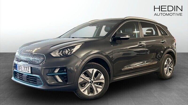Grå (blue) Begagnad 2022 Kia e-Niro 2 SUV | 269 900 kr (Marknadspris) - Bild 1/4