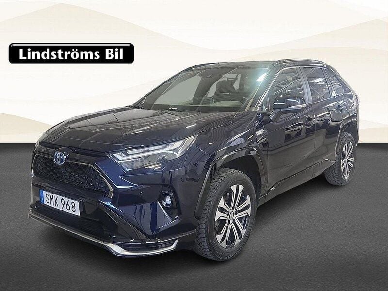 Blå Begagnad 2022 Toyota RAV4 Hybrid Style SUV | 409 900 kr (Marknadspris) - Bild 1/3