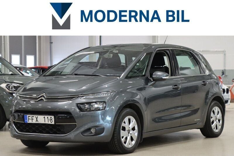 Grå Begagnad 2013 Citroën C4 Picasso Minibuss | 99 900 kr (Bra pris) - Bild 1/4