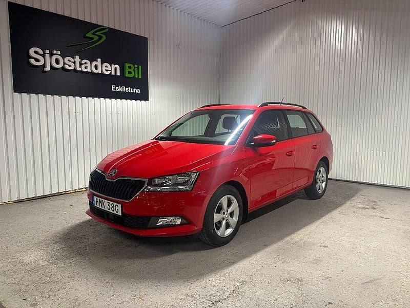 Röd Begagnad 2019 Skoda Fabia Style Kombi | 163 900 kr (Marknadspris) - Bild 1/4
