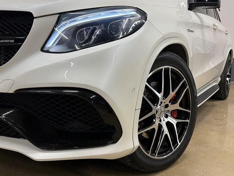 Begagnad Mercedes GLE63 AMG AMG 585 HK (430 kW) 2016 Vit Sportkupé