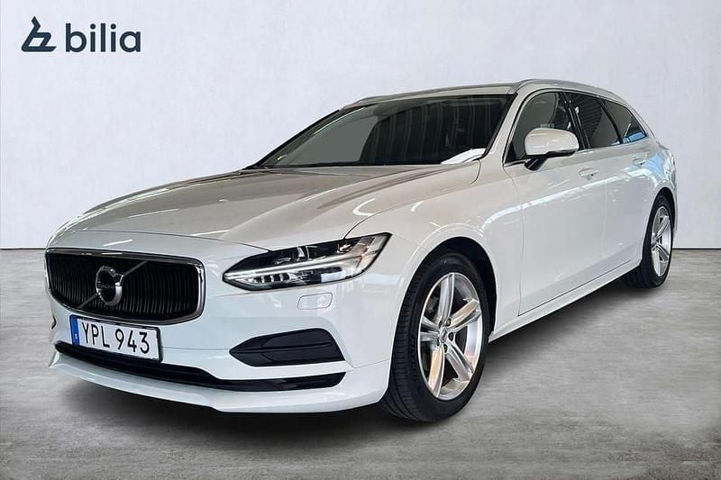 Vit Begagnad 2018 Volvo V90 Kombi | 209 900 kr (Marknadspris) - Bild 1/4