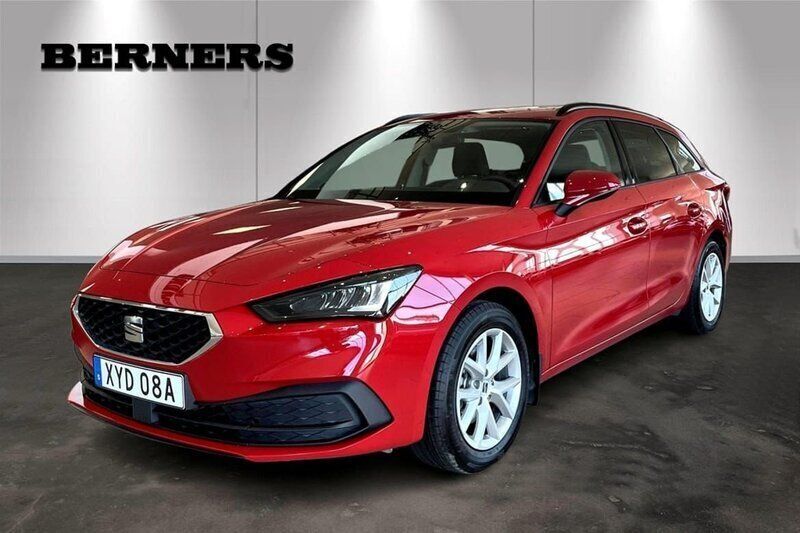 Röd Begagnad 2021 Seat Leon Style Kombi | 189 900 kr (Marknadspris) - Bild 1/4