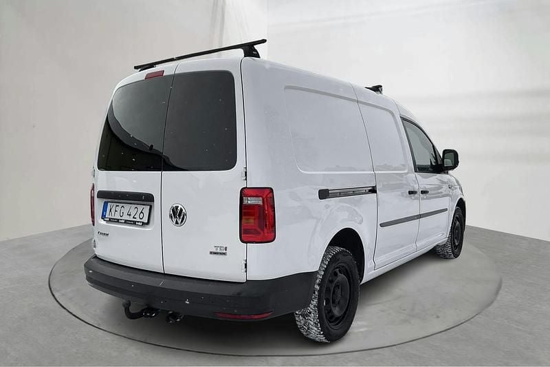 Begagnad VW Caddy Maxi 150 HK (110 kW) 2017 Vit Minibuss