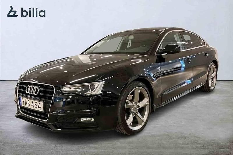 Svart Begagnad 2016 Audi A5 Sportback Halvkombi | 139 900 kr - Bild 1/1