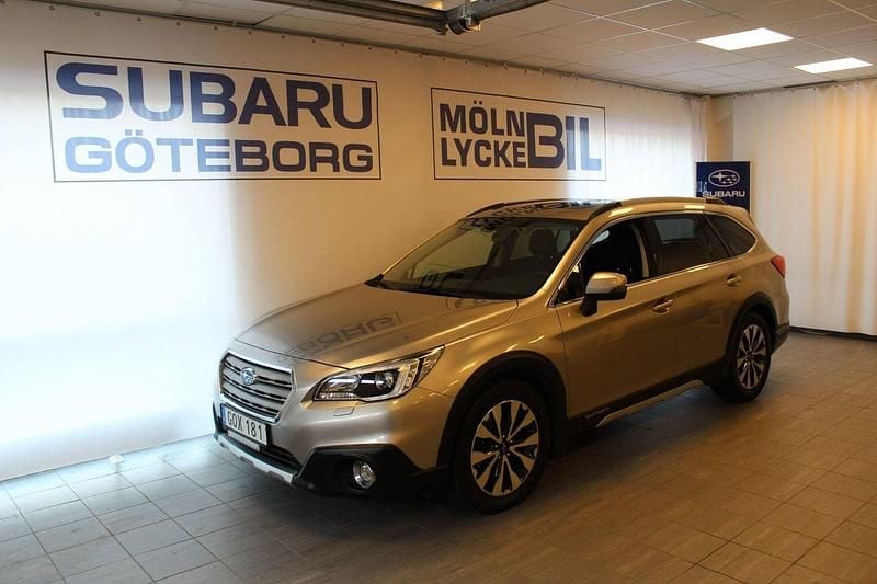 Ljusbrun Begagnad 2014 Subaru Outback SUV | 124 900 kr (Marknadspris) - Bild 1/4