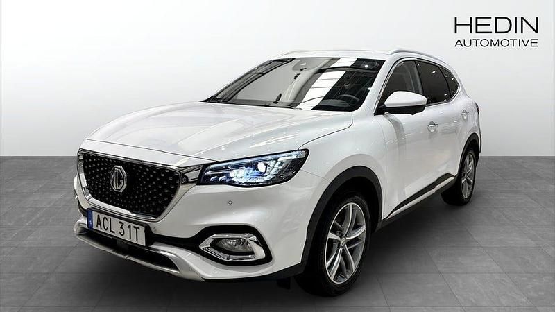 Vit Begagnad 2021 MG EHS Luxury SUV | 214 900 kr (Bra pris) - Bild 1/4