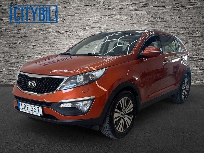Orange Begagnad 2014 Kia Sportage SUV | 83 900 kr (Marknadspris) - Bild 1/4