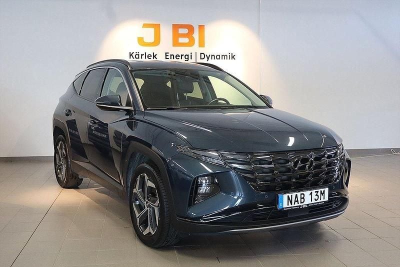 Blå Begagnad 2022 Hyundai Tucson Advanced SUV | 309 900 kr (Marknadspris) - Bild 1/4