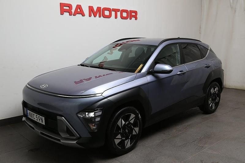 Begagnad Hyundai Kona Essential 141 HK (103 kW) 2023 Blå SUV