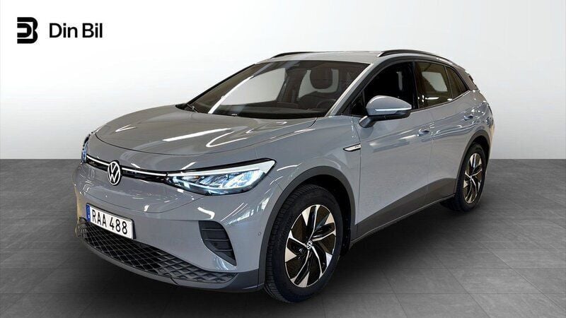 Grå Begagnad 2022 VW ID.4 Pro Performance SUV | 349 800 kr (Marknadspris) - Bild 1/4