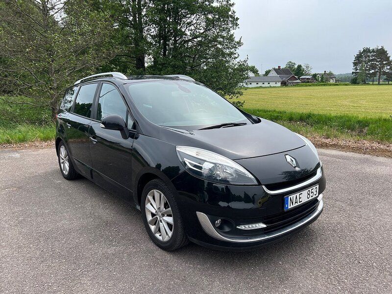Svart Begagnad 2012 Renault Grand Scénic III Minibuss | 74 900 kr (Dyr) - Bild 1/4