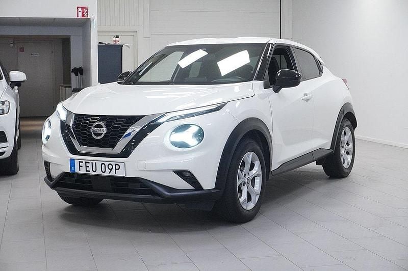 Vit Begagnad 2020 Nissan Juke N-Connecta SUV | 199 800 kr (Lite dyr) - Bild 1/4