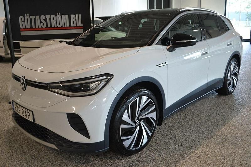 Vit Begagnad 2021 VW ID.4 Pro Performance SUV | 278 000 kr (Superpris) - Bild 1/4