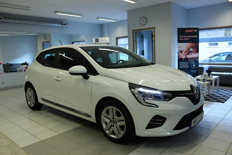 Vit Begagnad 2019 Renault Clio V Zen Halvkombi | 127 000 kr (Marknadspris) - Bild 1/4