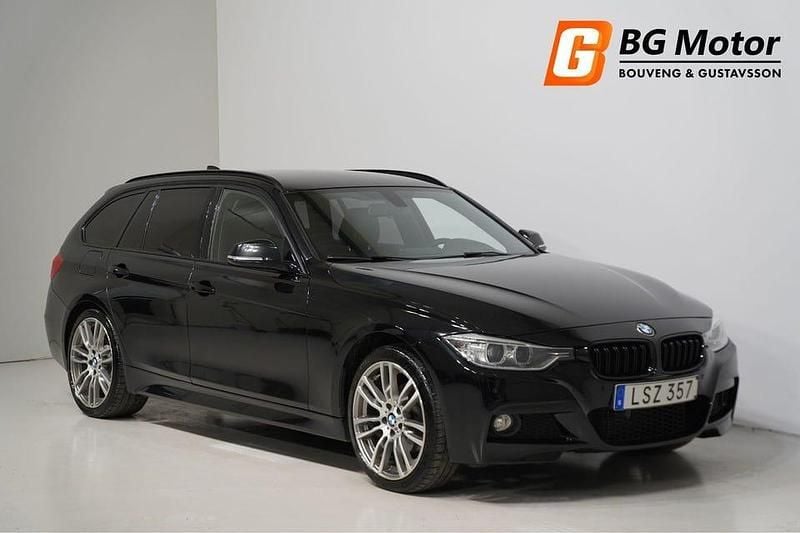 Begagnad BMW 320 M Sport 184 HK (135 kW) 2015 Svart Kombi