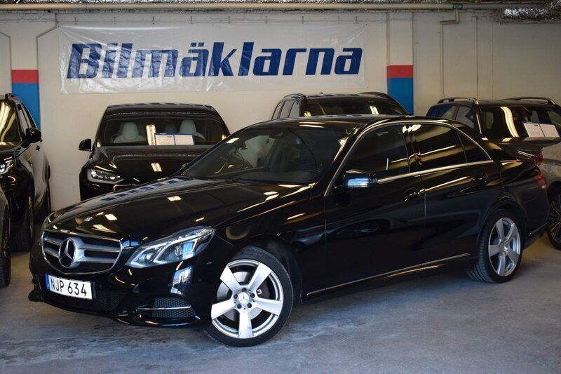Svart Begagnad 2013 Mercedes E250 Avantgarde Sedan | 148 500 kr (Marknadspris) - Bild 1/4