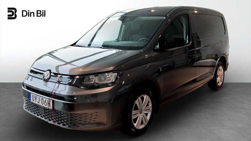 Grå (indiumgrå metallic) Ny 2025 VW Caddy Maxi Minibuss | 442 125 kr (Marknadspris) - Bild 1/4
