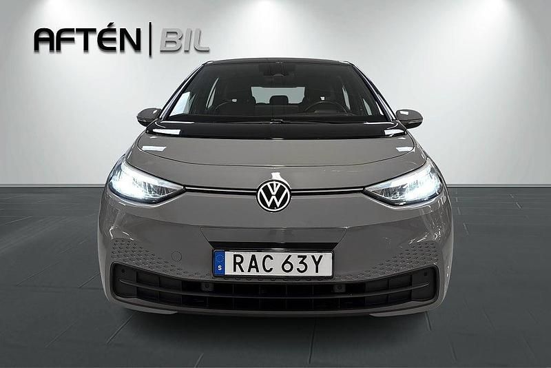Begagnad VW ID.3 Pro Performance 150 kW (204 HK) 2022 Grå Halvkombi