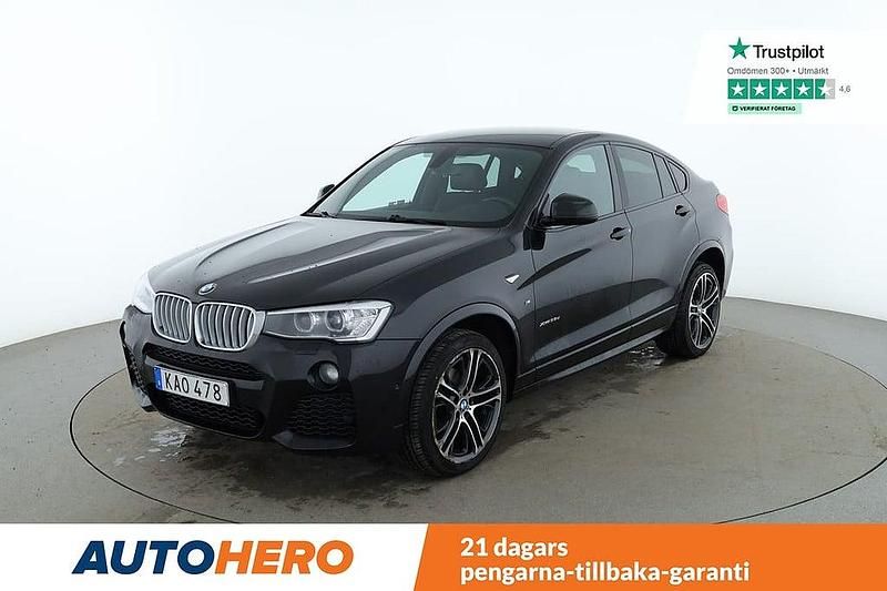 Svart Begagnad 2015 BMW X4 M Sport SUV | 299 000 kr (Marknadspris) - Bild 1/4