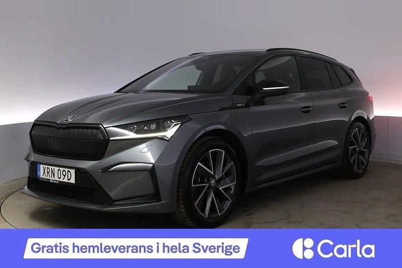 Begagnad Skoda Enyaq iV SportLine 150 kW (204 HK) 2022 Grå SUV