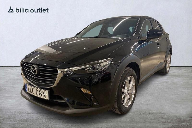Svart Begagnad 2020 Mazda CX-3 SUV | 189 000 kr (Marknadspris) - Bild 1/4