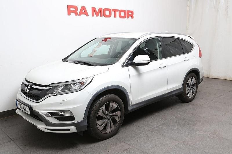 Vit Begagnad 2017 Honda CR-V Lifestyle SUV | 188 900 kr (Marknadspris) - Bild 1/2