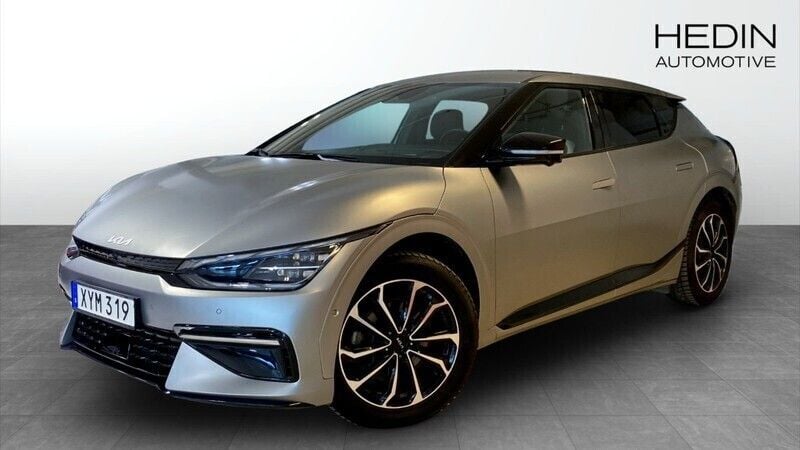 Grå (grey) Begagnad 2022 Kia EV6 2 SUV | 459 900 kr (Bra pris) - Bild 1/4