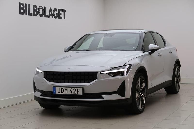 Silver Begagnad 2023 Polestar 2 Plus Sedan | 369 800 kr (Superpris) - Bild 1/4