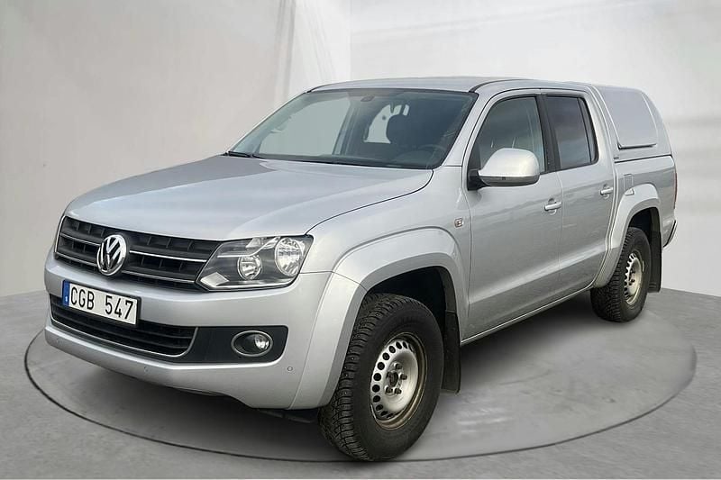 Silver Begagnad 2014 VW Amarok Pickup | 220 000 kr (Bra pris) - Bild 1/4