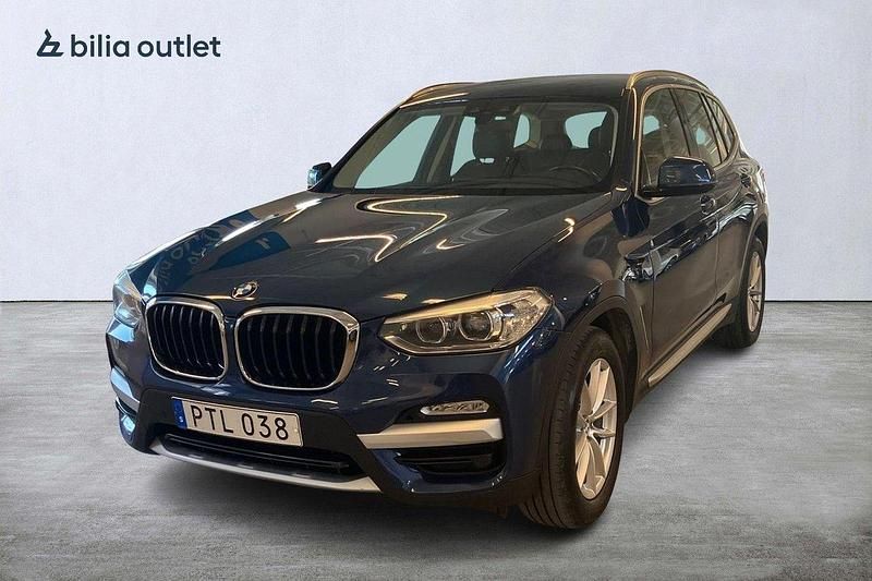 Blå Begagnad 2018 BMW X3 SUV | 289 900 kr (Marknadspris) - Bild 1/4