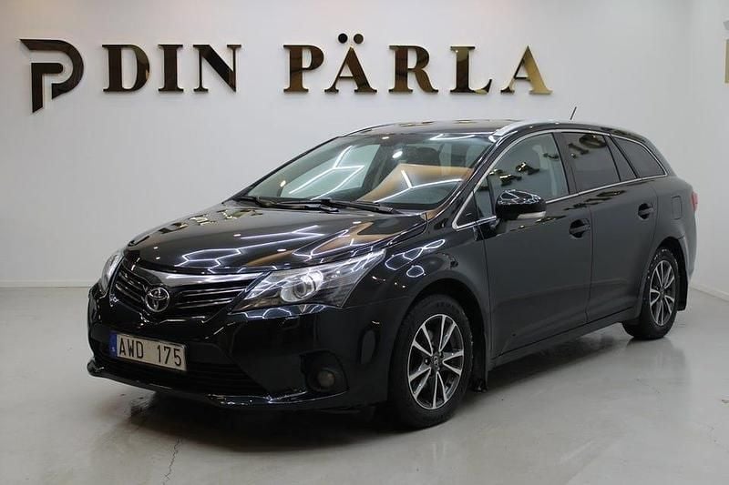 Svart Begagnad 2012 Toyota Avensis Business Edition Kombi | 49 900 kr (Bra pris) - Bild 1/4