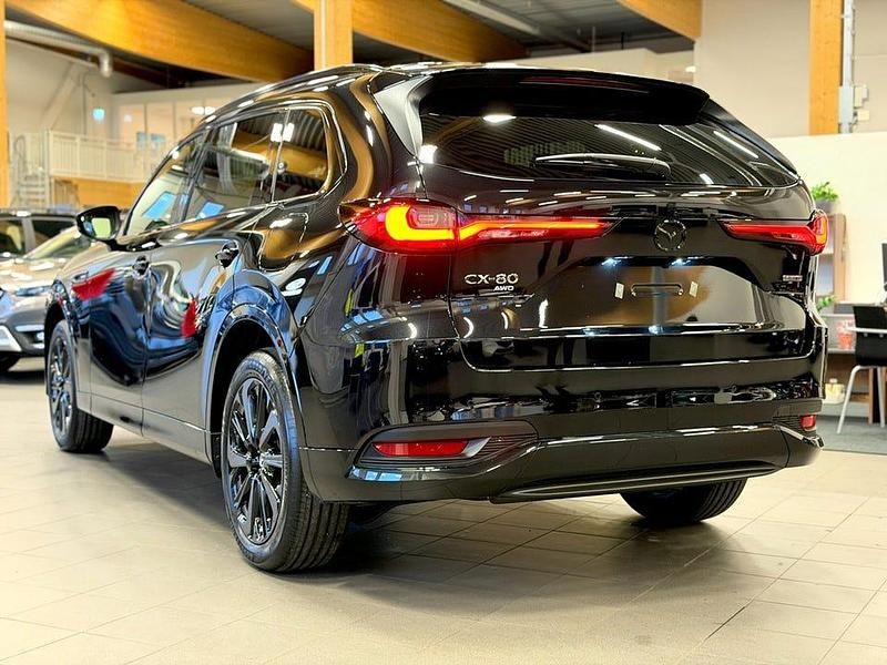 Begagnad Mazda CX-80 Homura-Line 254 HK (186 kW) 2025 Svart SUV