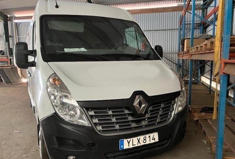 Vit Begagnad 2017 Renault Master Van | 99 000 kr (Lite dyr) - Bild 1/4