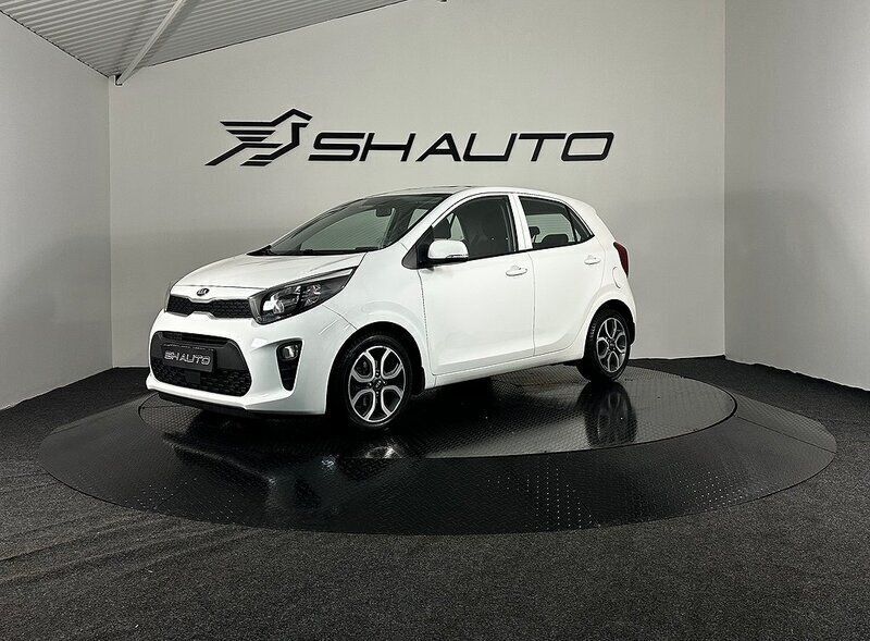 Vit Begagnad 2019 Kia Picanto Halvkombi | 129 900 kr (Marknadspris) - Bild 1/4