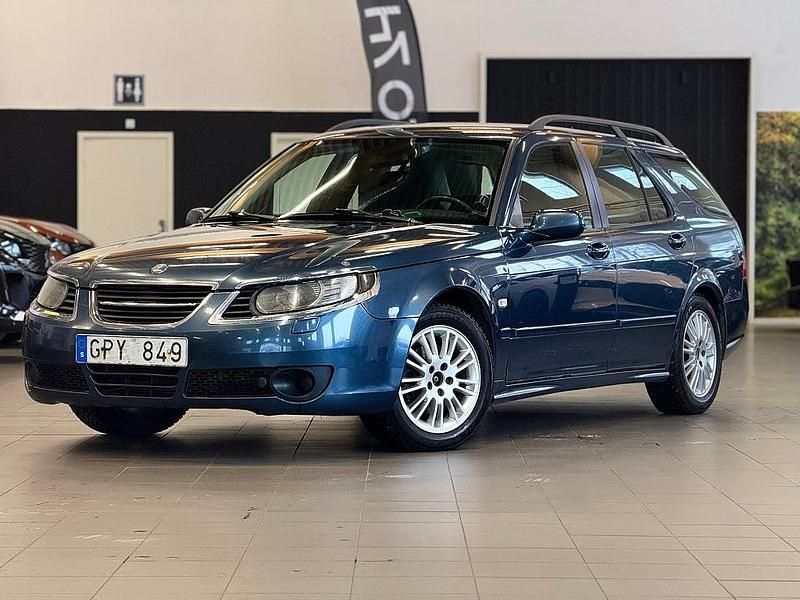 Blå Begagnad 2007 Saab 9-5 Linear Kombi | 14 900 kr (Bra pris) - Bild 1/4